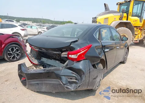 2017 Nissan Sentra Sv из США, поврежденный, VIN 3N1AB7AP7HL710193